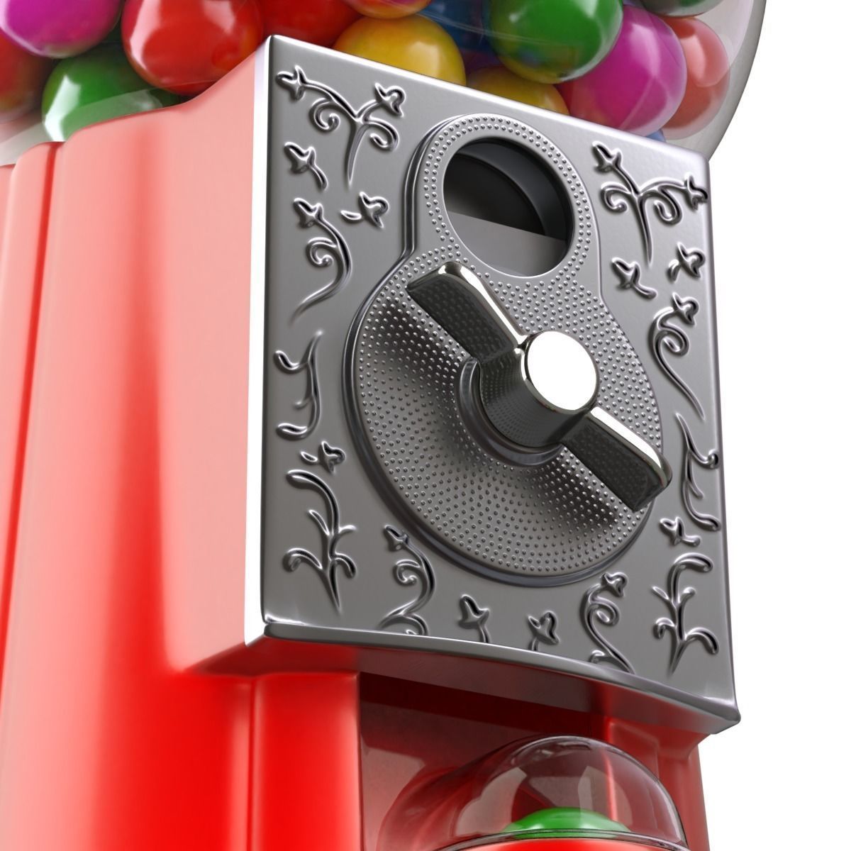 Gumball Machine 3D model_9