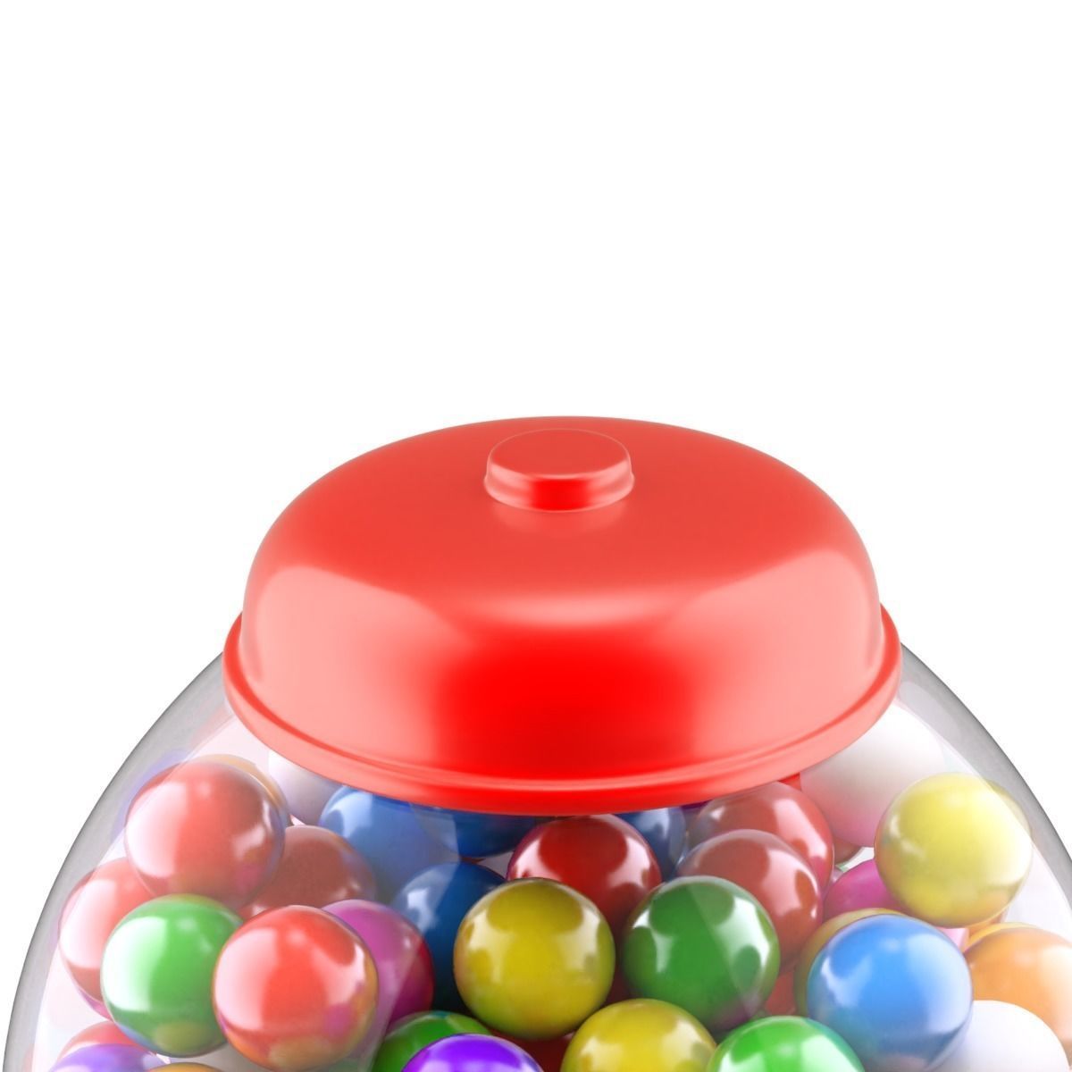 Gumball Machine 3D model_7