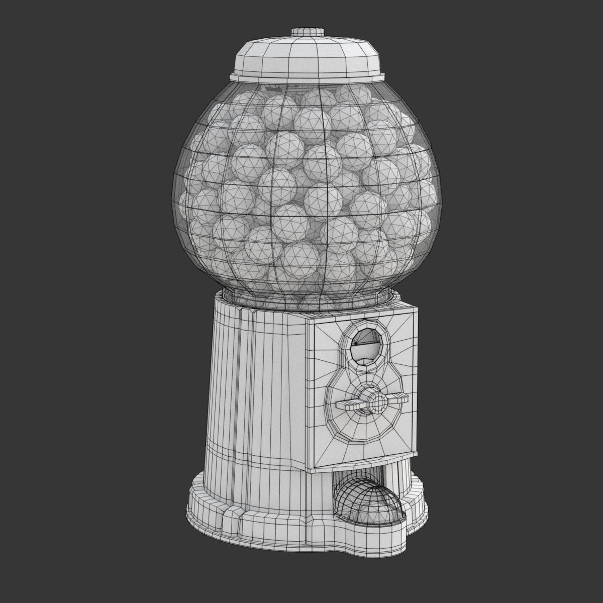 Gumball Machine 3D model_18