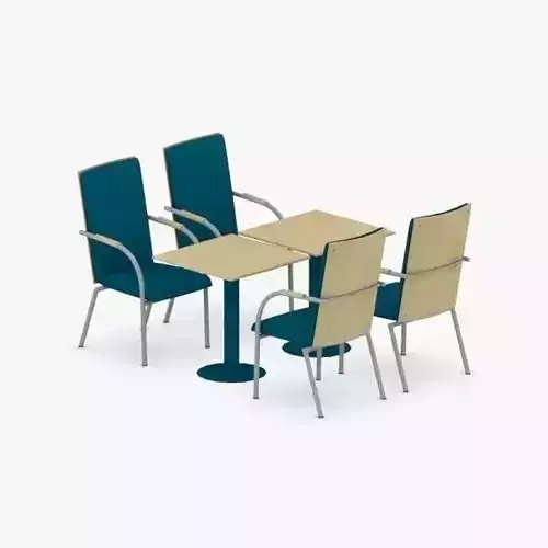 0722 - Table and Chairs Set