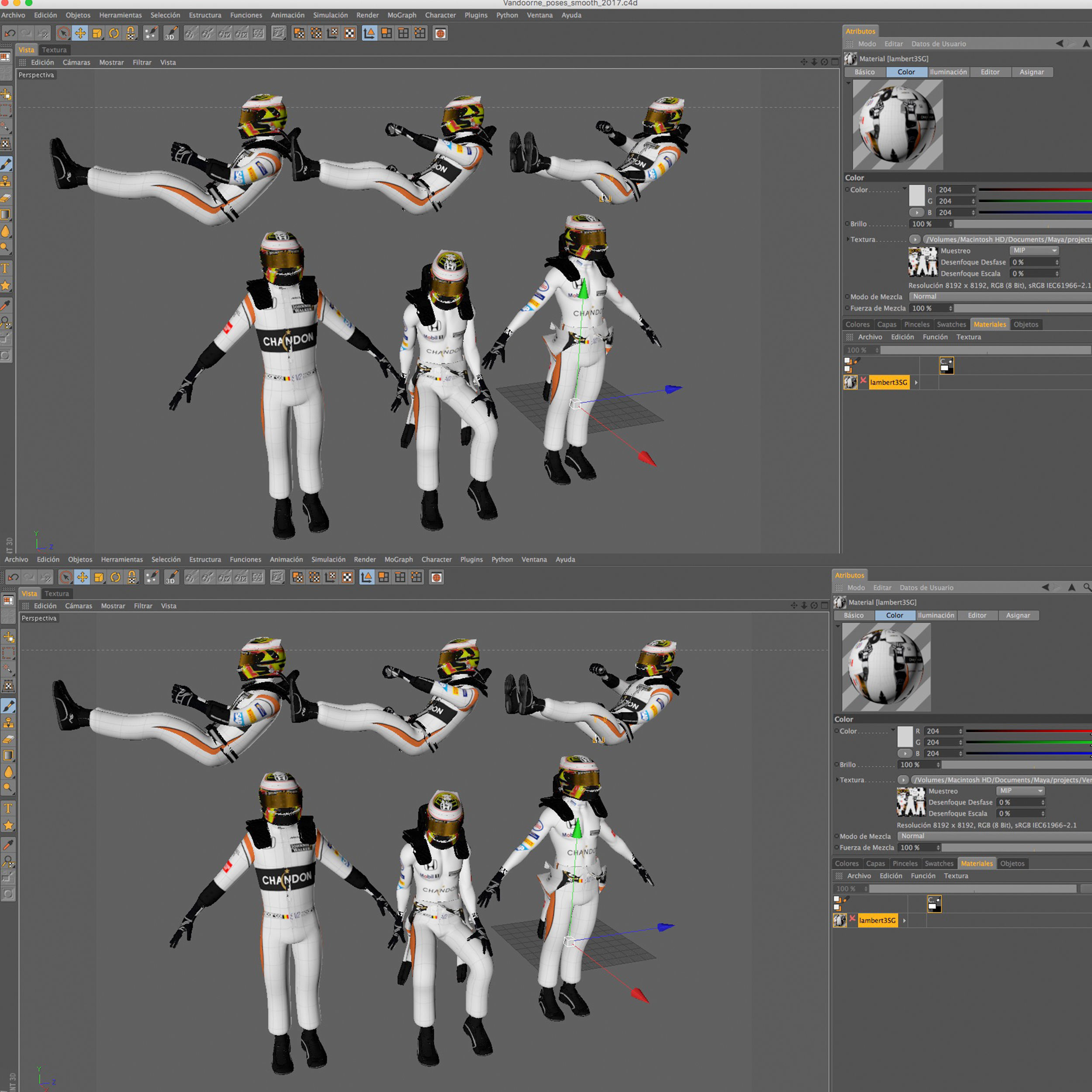 McLaren MCL32 Low-poly 3D model_21