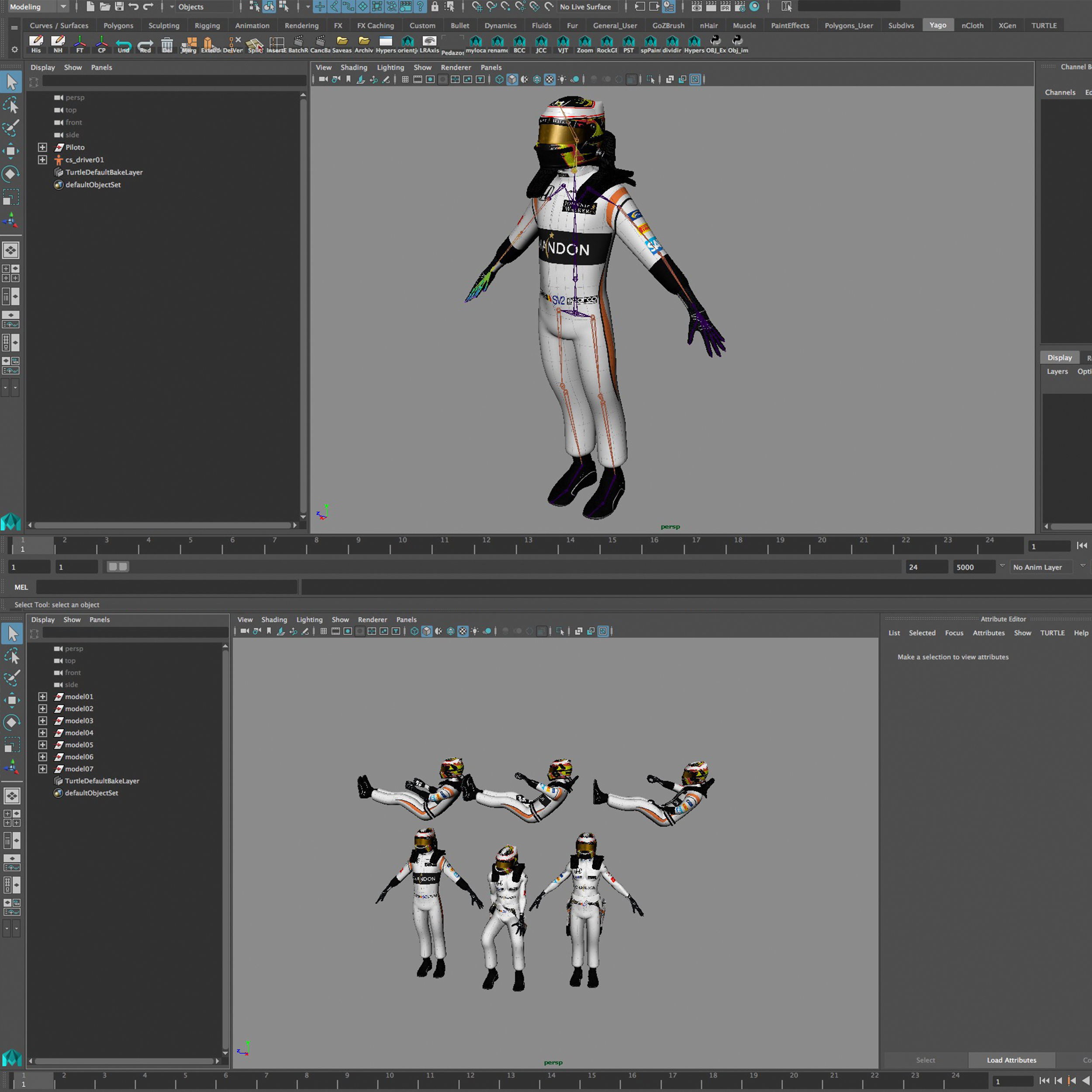 McLaren MCL32 Low-poly 3D model_20