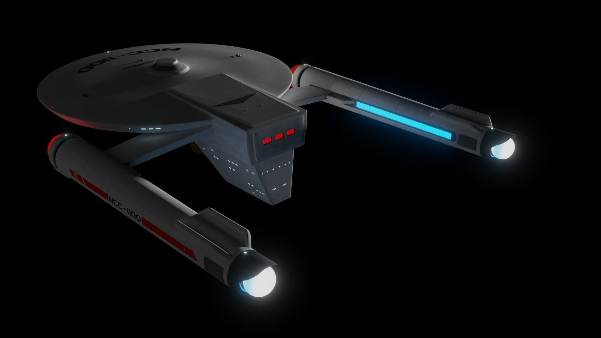 Detroyat-Class Destroyer Mark-1 Free 3D model_4