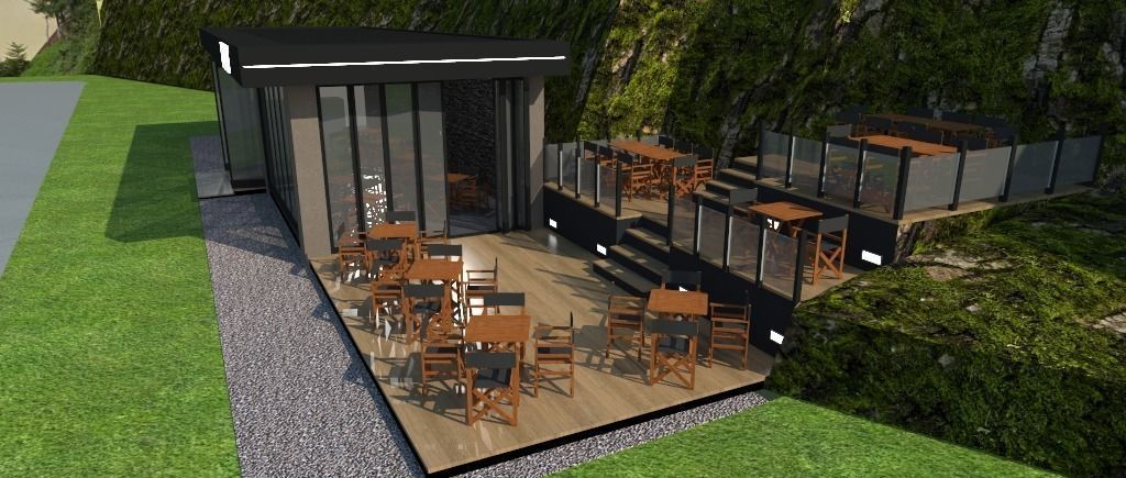 fast food HUNT Free low-poly 3D model