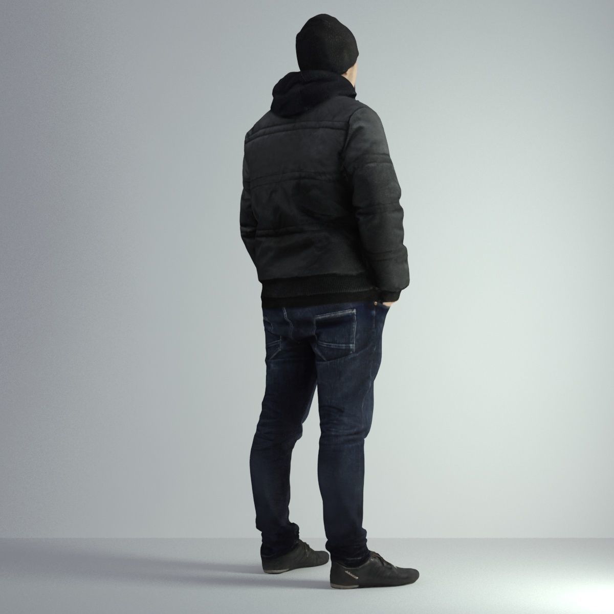 3D Scan Man Winter 027 3D model_21