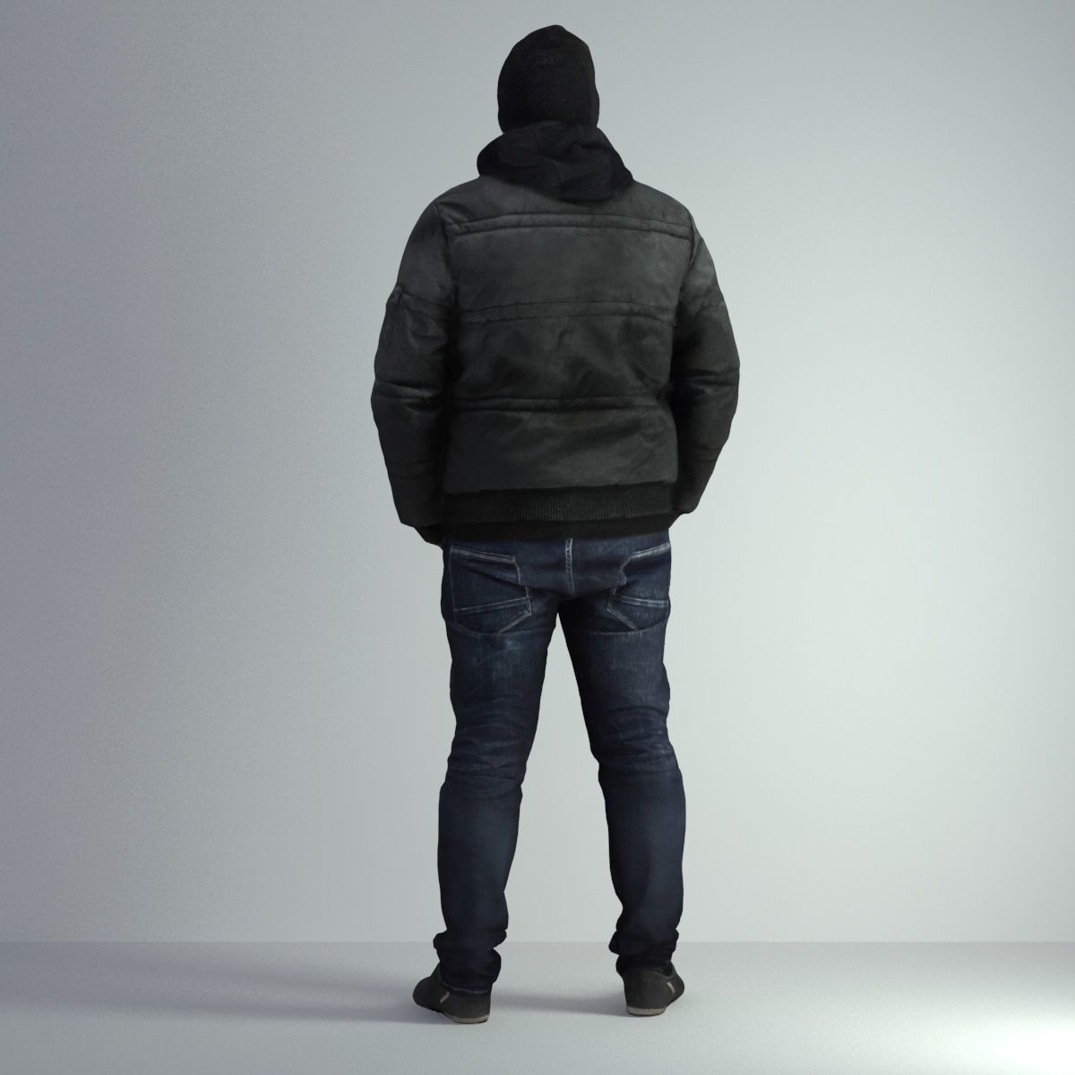 3D Scan Man Winter 027 3D model_27