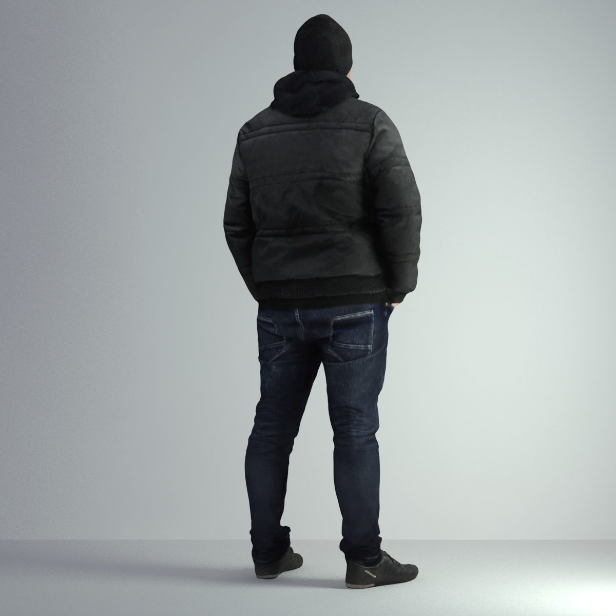 3D Scan Man Winter 027 3D model_23