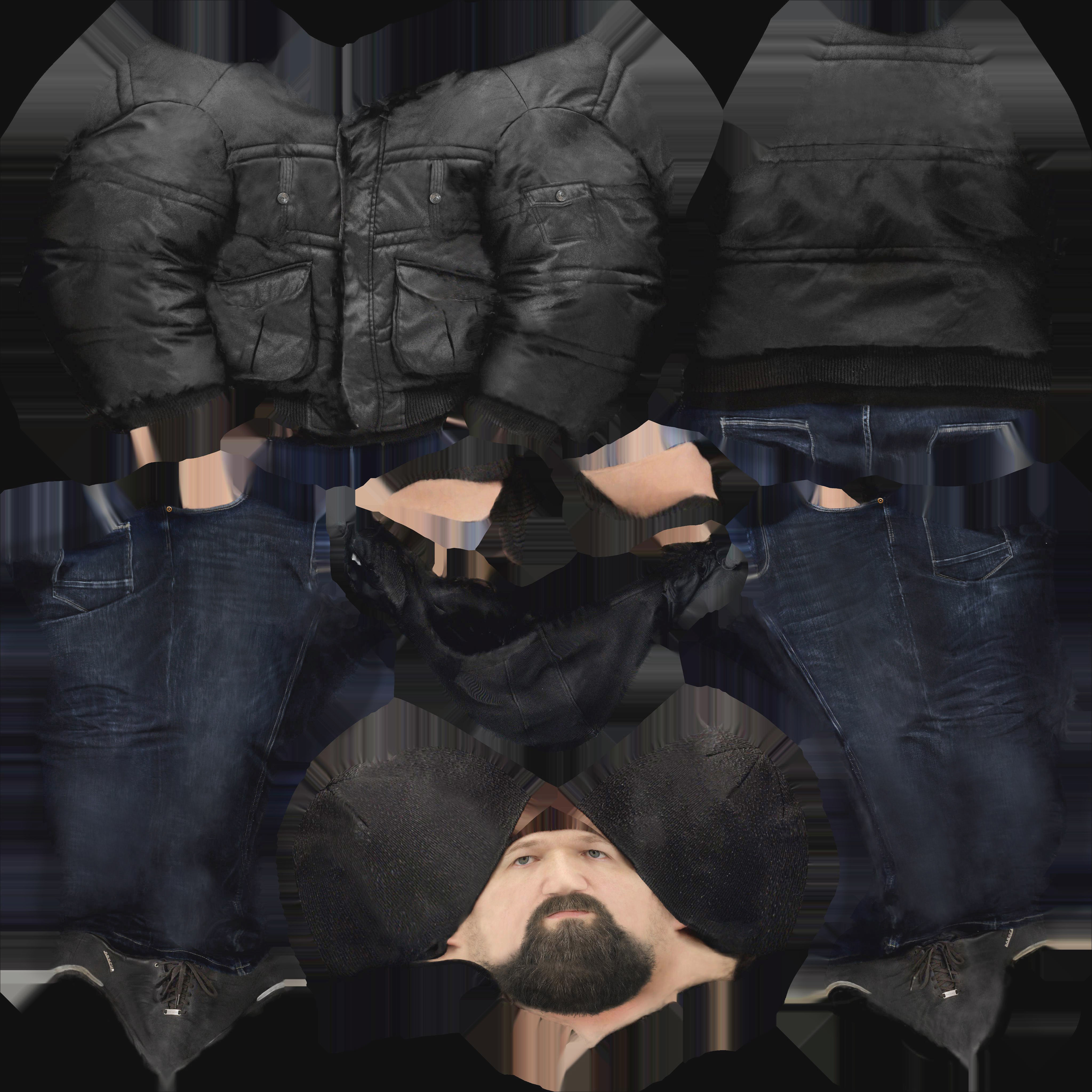 3D Scan Man Winter 027 3D model_10