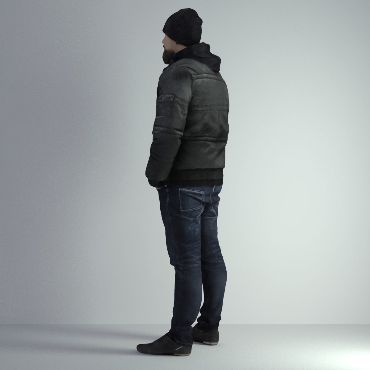 3D Scan Man Winter 027 3D model_32