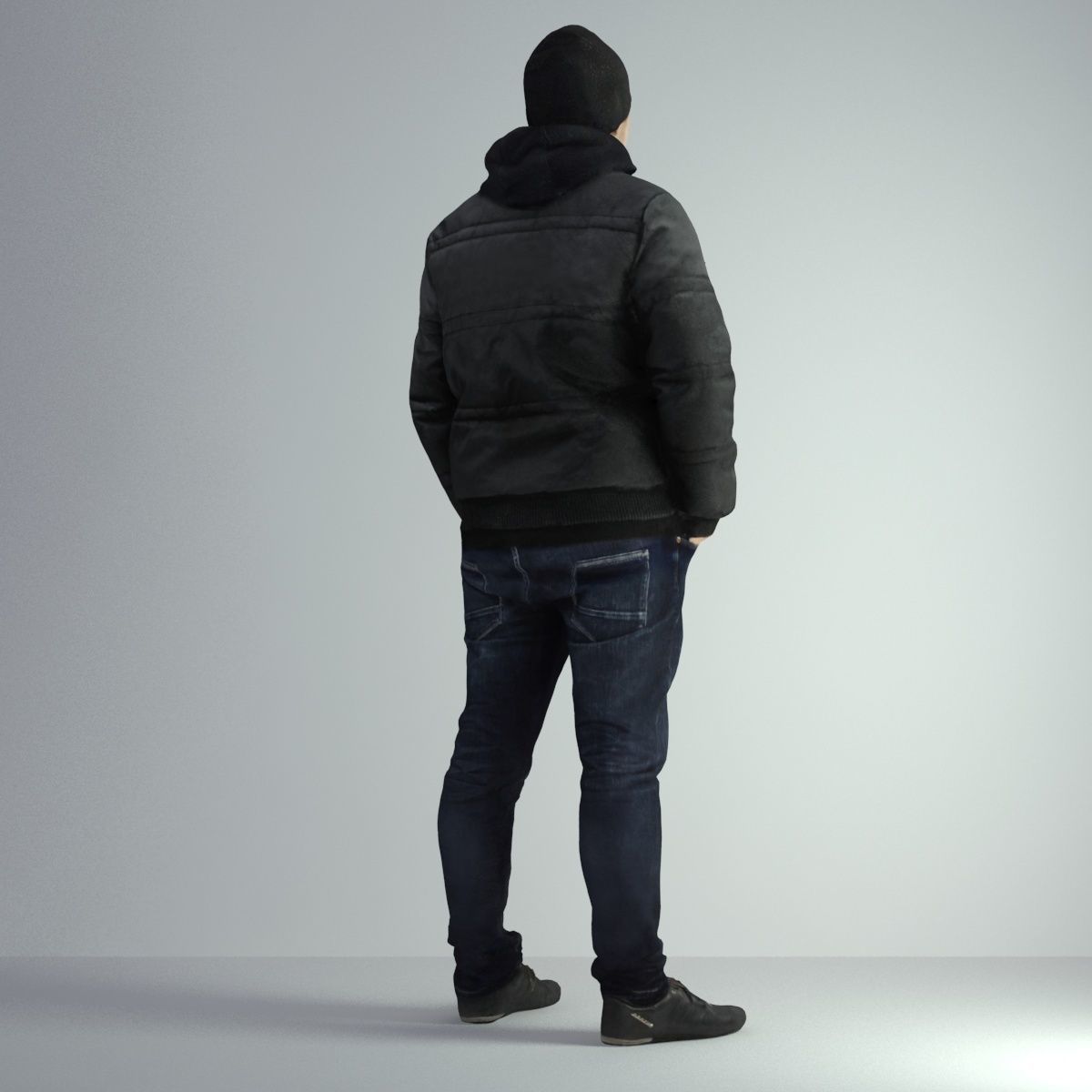 3D Scan Man Winter 027 3D model_22