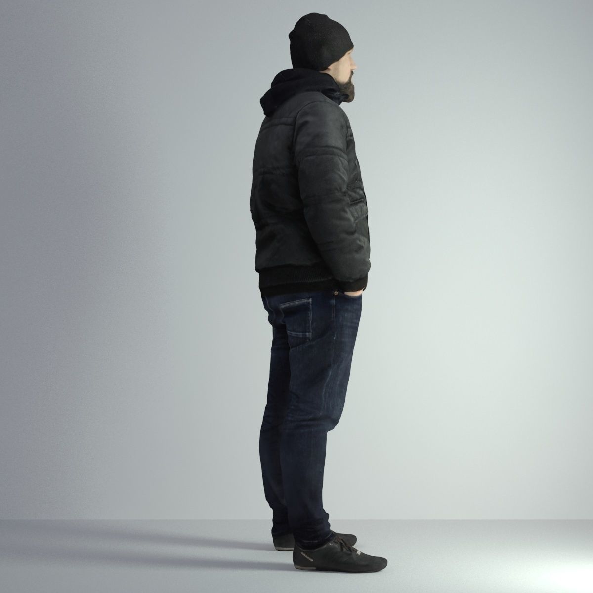 3D Scan Man Winter 027 3D model_18