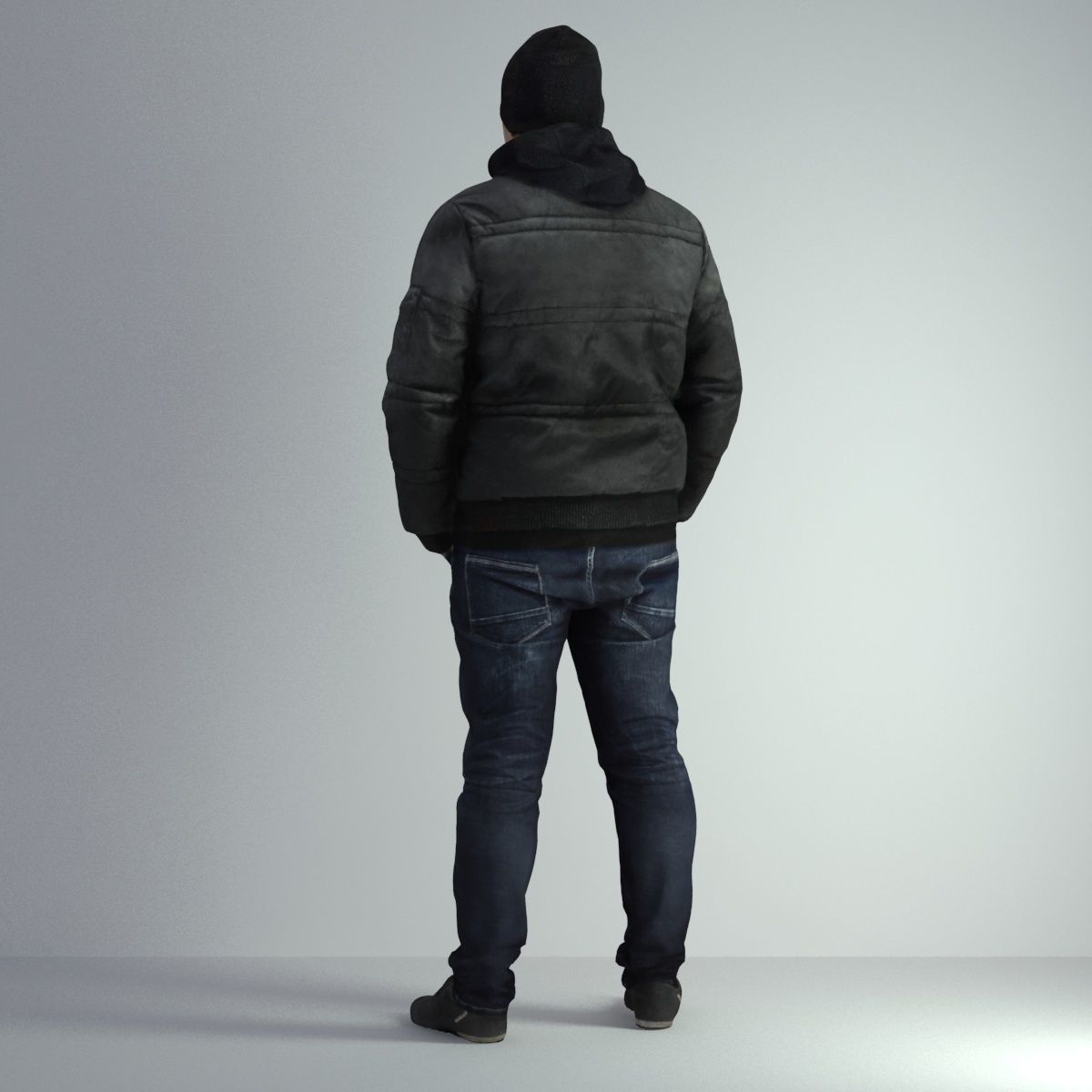 3D Scan Man Winter 027 3D model_28