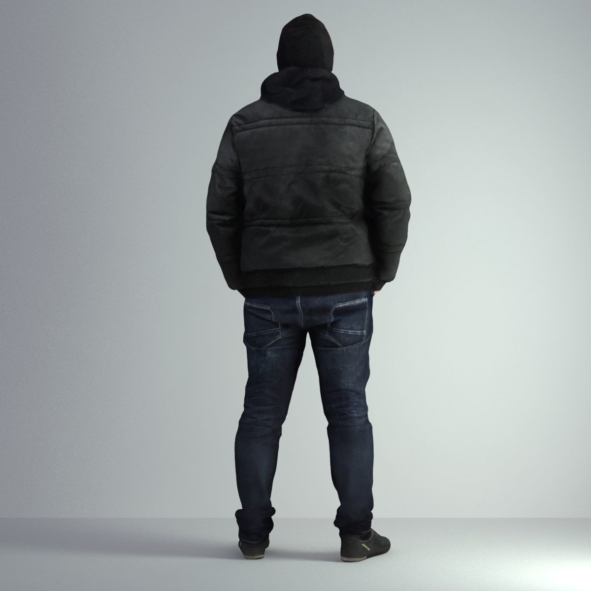 3D Scan Man Winter 027 3D model_25