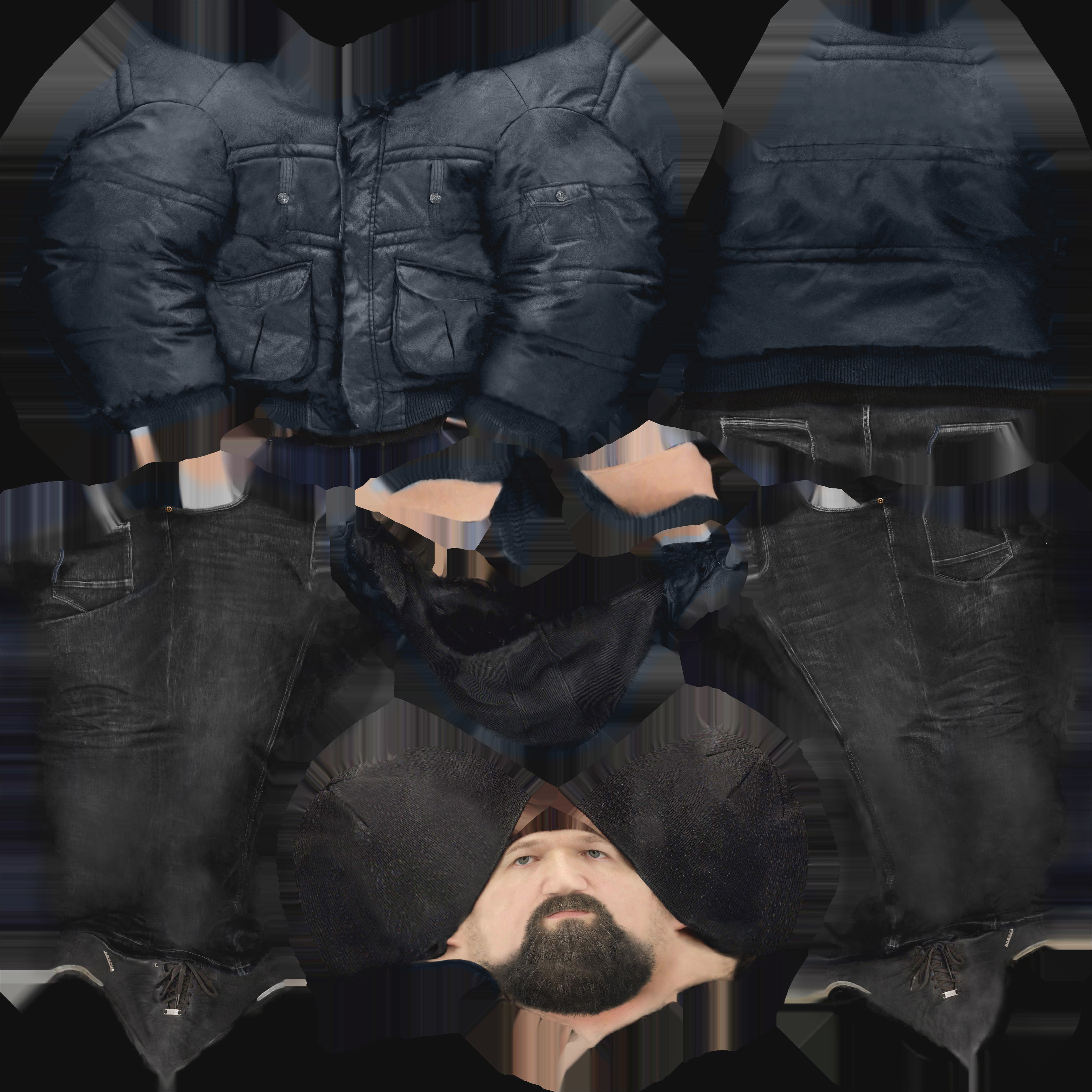 3D Scan Man Winter 027 3D model_9