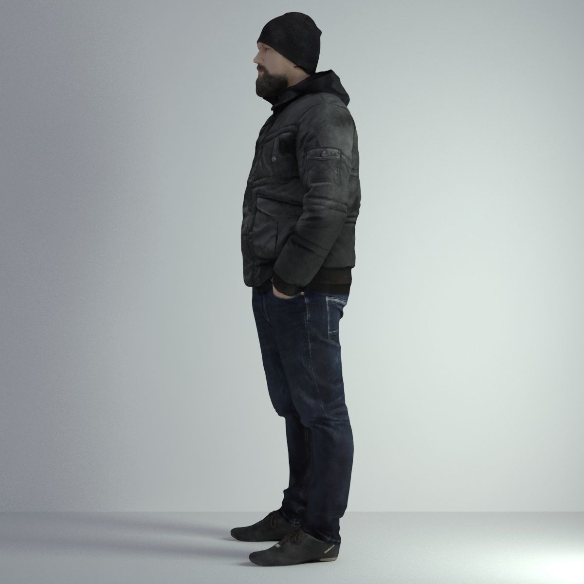 3D Scan Man Winter 027 3D model_36