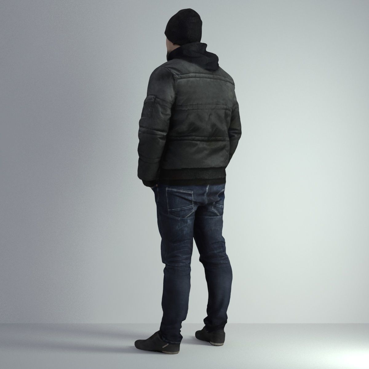 3D Scan Man Winter 027 3D model_30