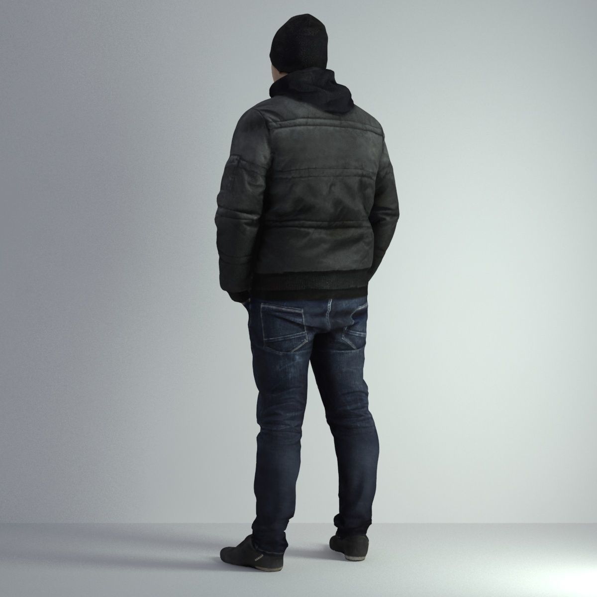 3D Scan Man Winter 027 3D model_29