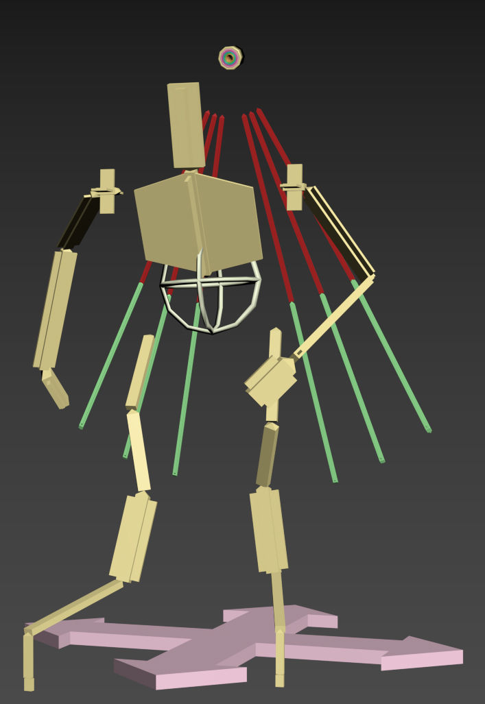 Blackout is back - 3d animated transformer model 3D model_29