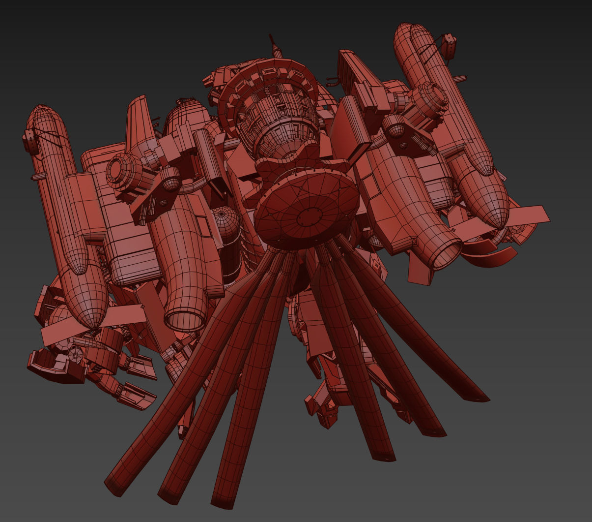 Blackout is back - 3d animated transformer model 3D model_21