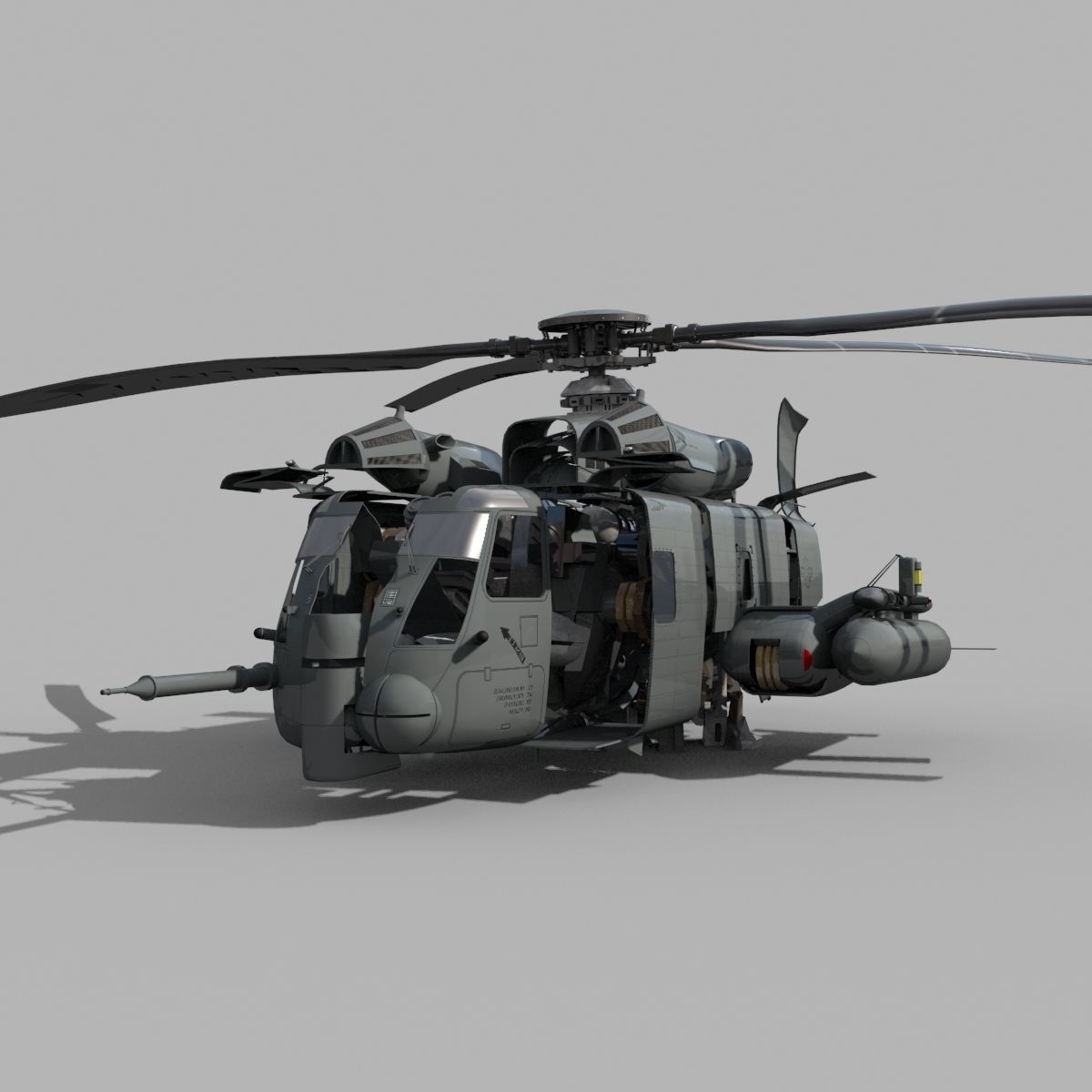 Blackout is back - 3d animated transformer model 3D model_14