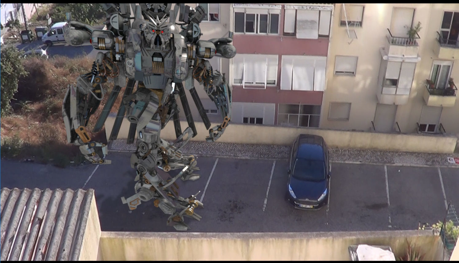 Blackout is back - 3d animated transformer model 3D model_37