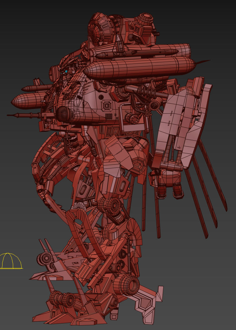 Blackout is back - 3d animated transformer model 3D model_20