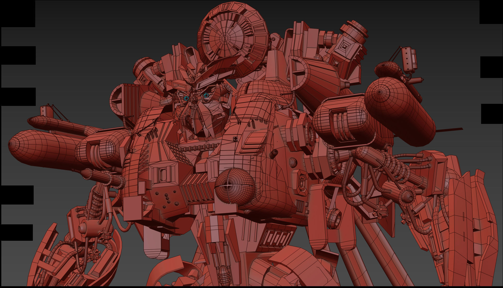 Blackout is back - 3d animated transformer model 3D model_22