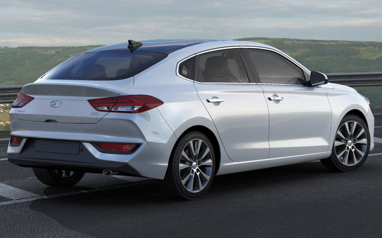 Hyundai i30 Fastback 2018 3D model_14