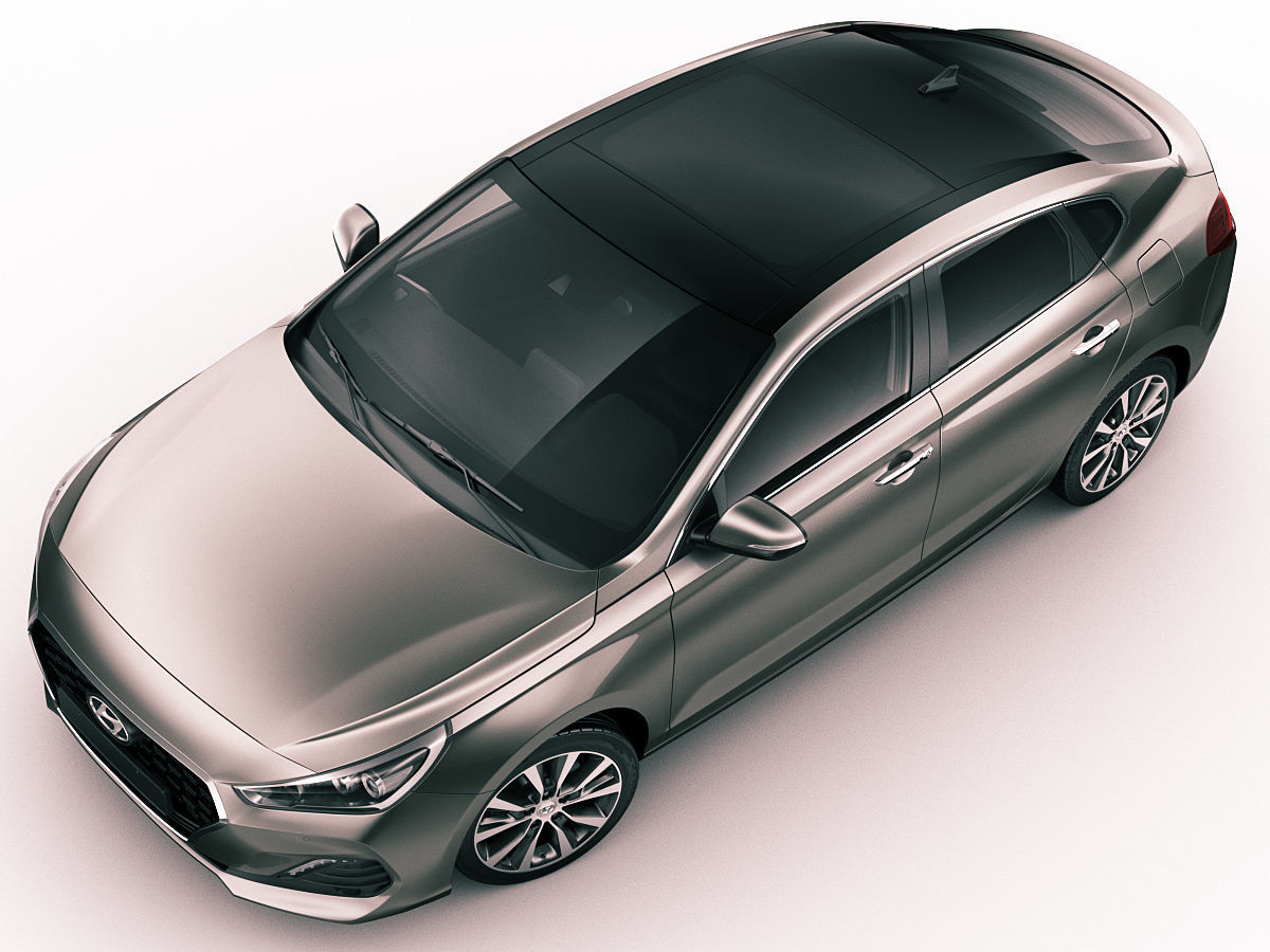 Hyundai i30 Fastback 2018 3D model_5