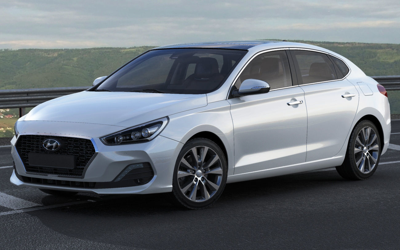 Hyundai i30 Fastback 2018 3D model_13