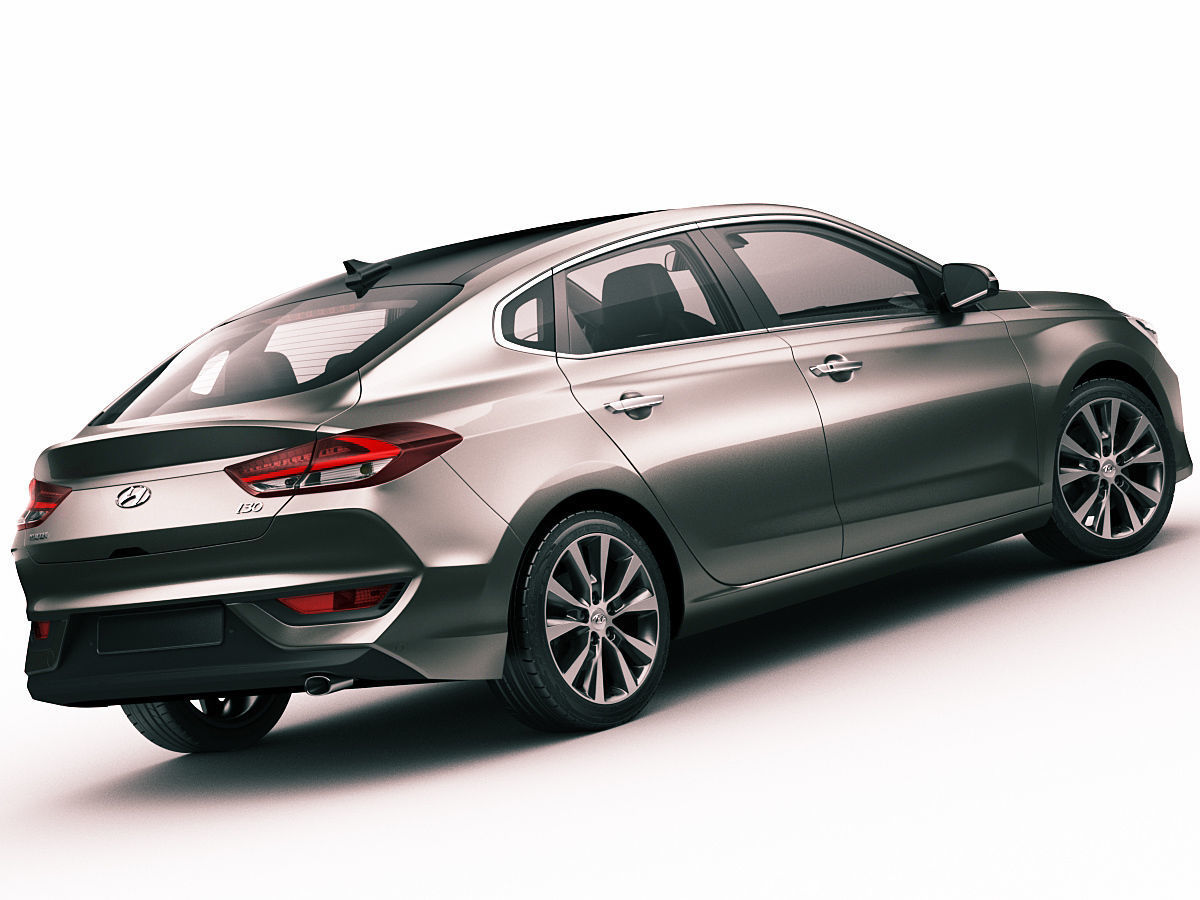Hyundai i30 Fastback 2018 3D model_8