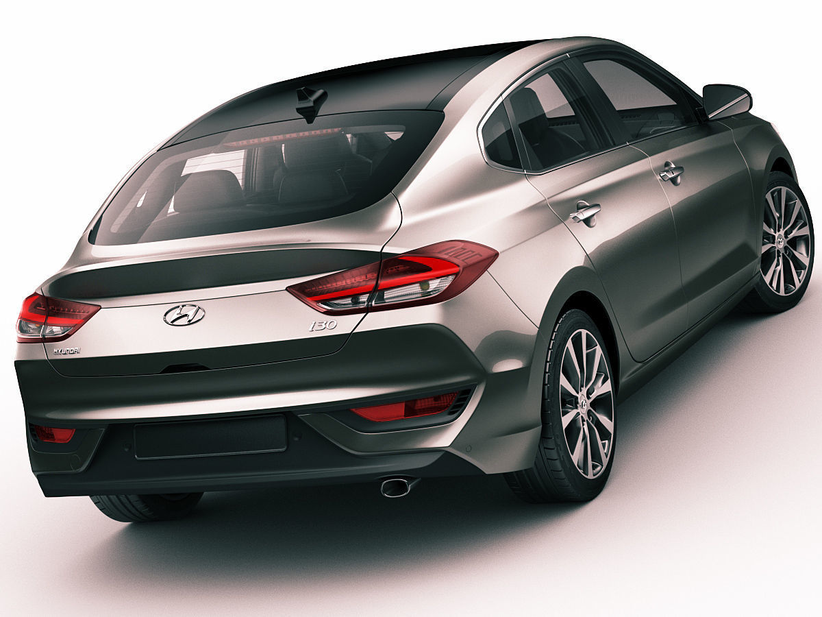 Hyundai i30 Fastback 2018 3D model_1