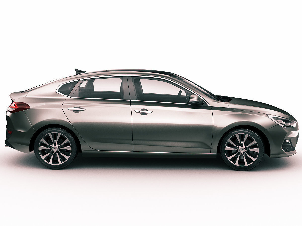 Hyundai i30 Fastback 2018 3D model_2