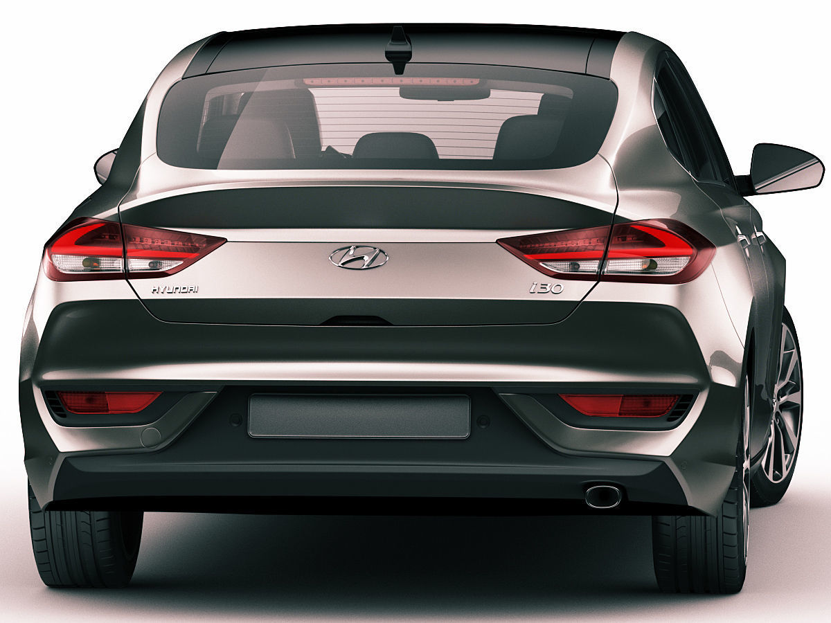 Hyundai i30 Fastback 2018 3D model_10