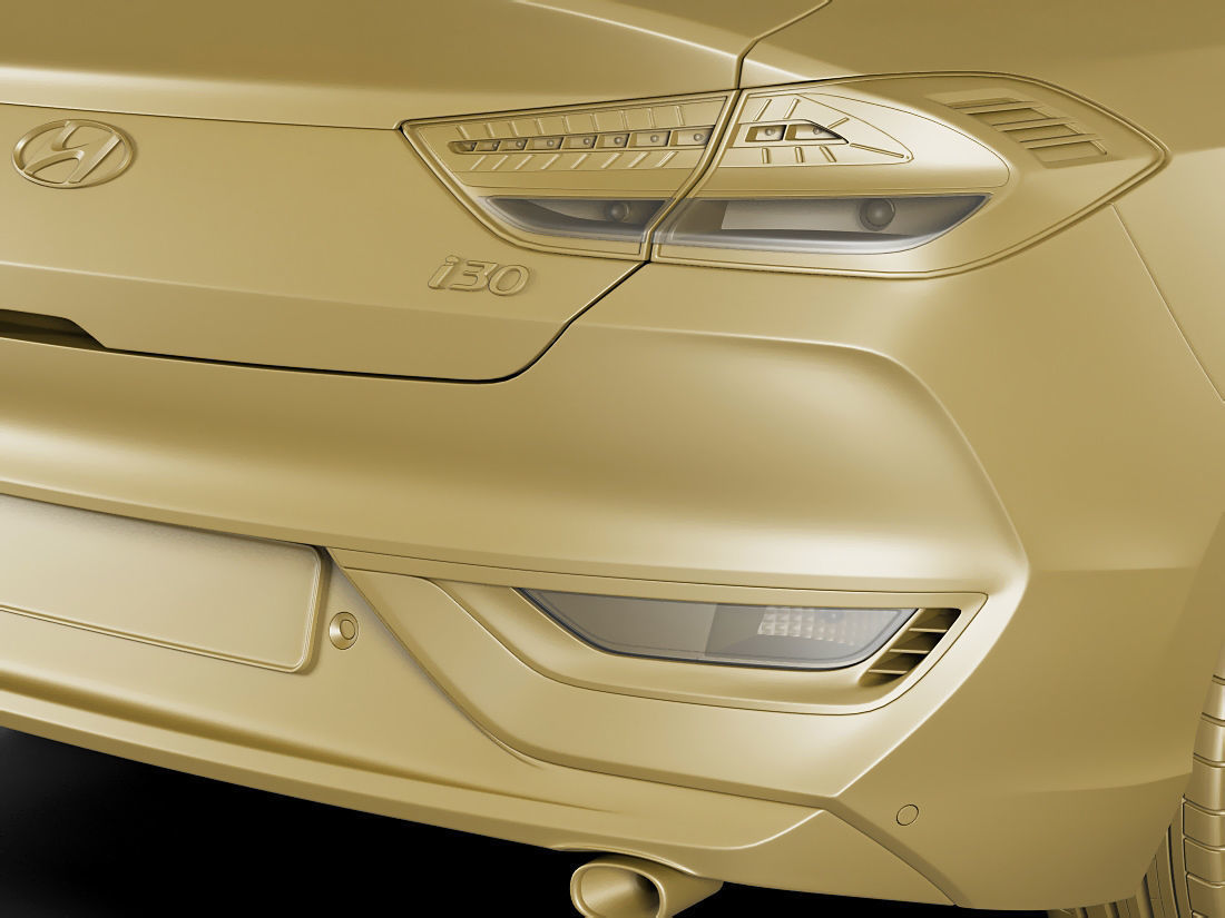 Hyundai i30 Fastback 2018 3D model_18