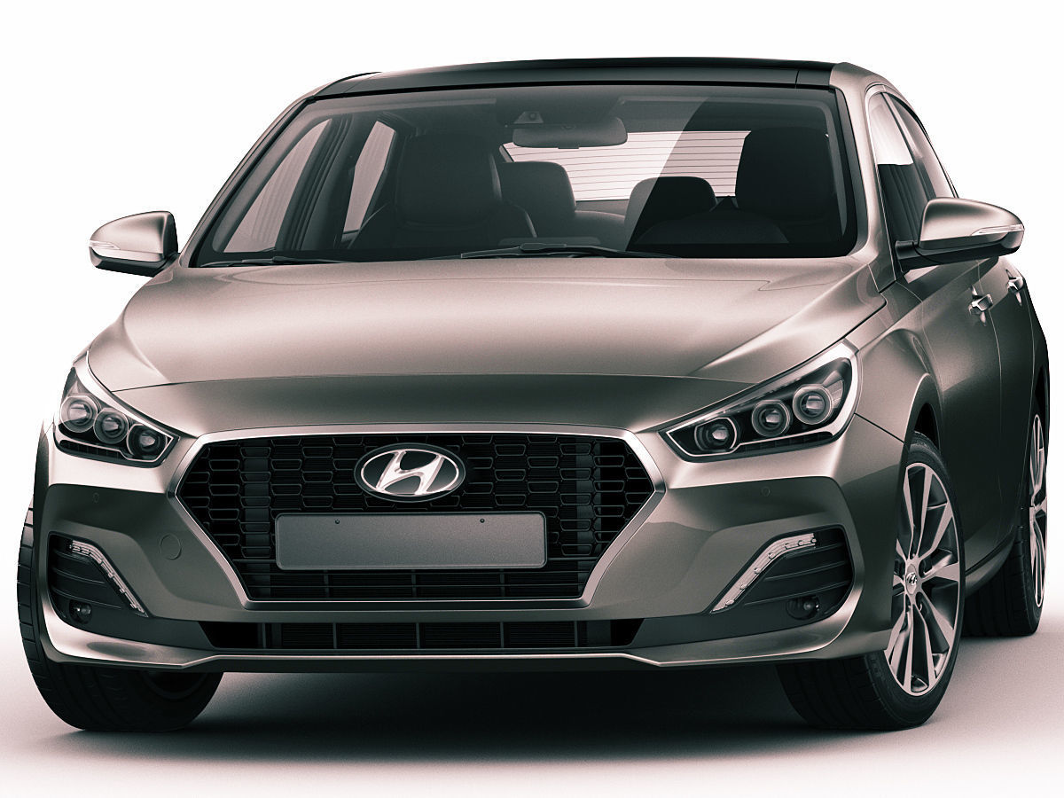 Hyundai i30 Fastback 2018 3D model_9