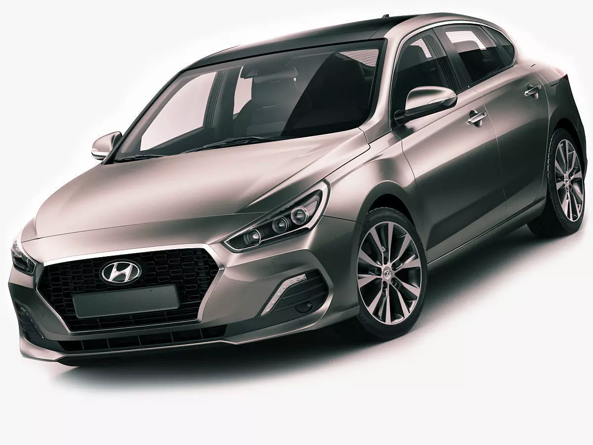 Hyundai i30 Fastback 2018 3D model_0