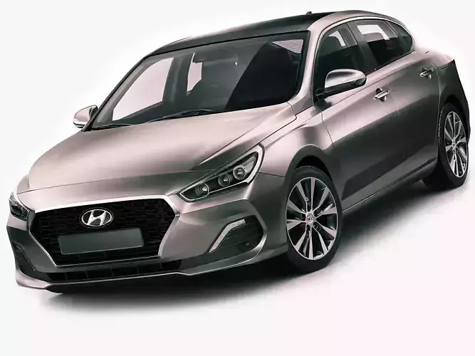 Hyundai i30 Fastback 2018 3D model