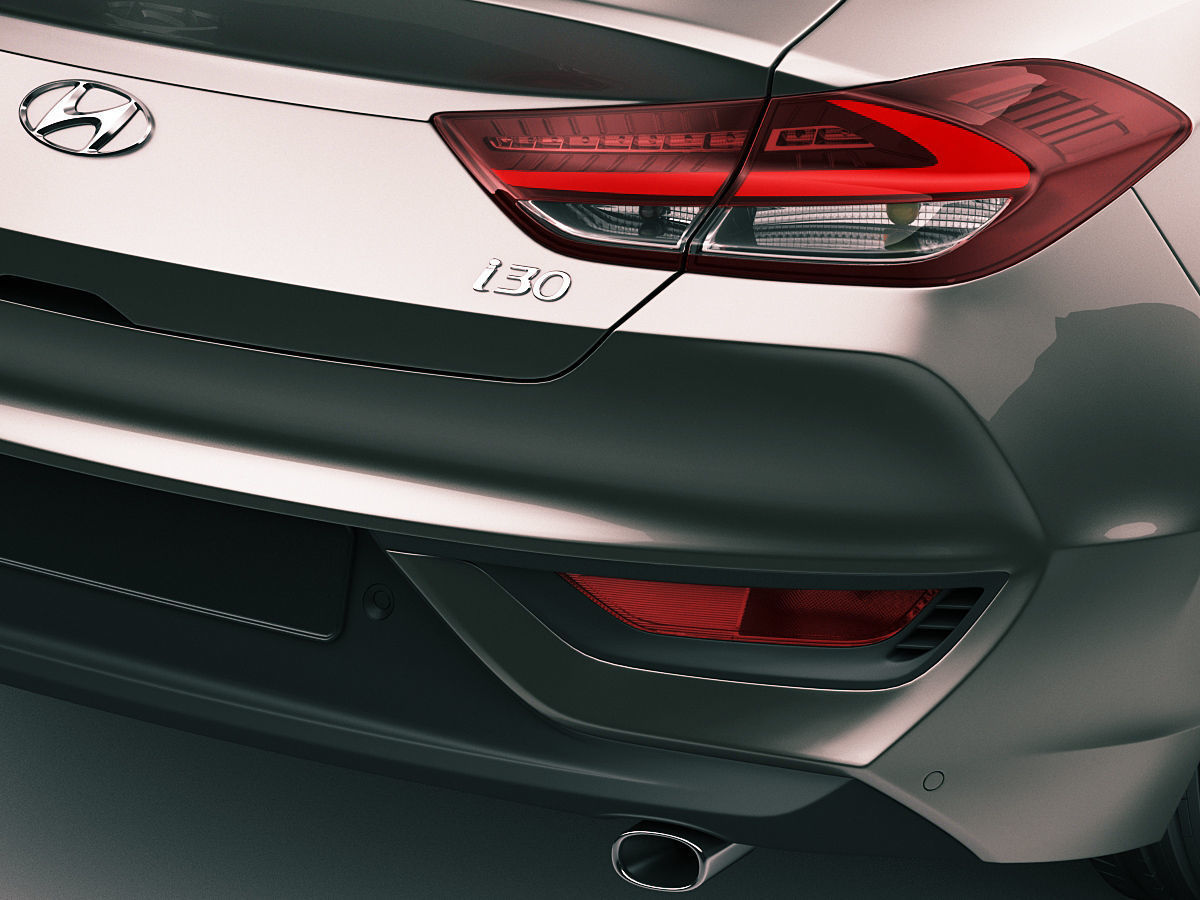 Hyundai i30 Fastback 2018 3D model_4