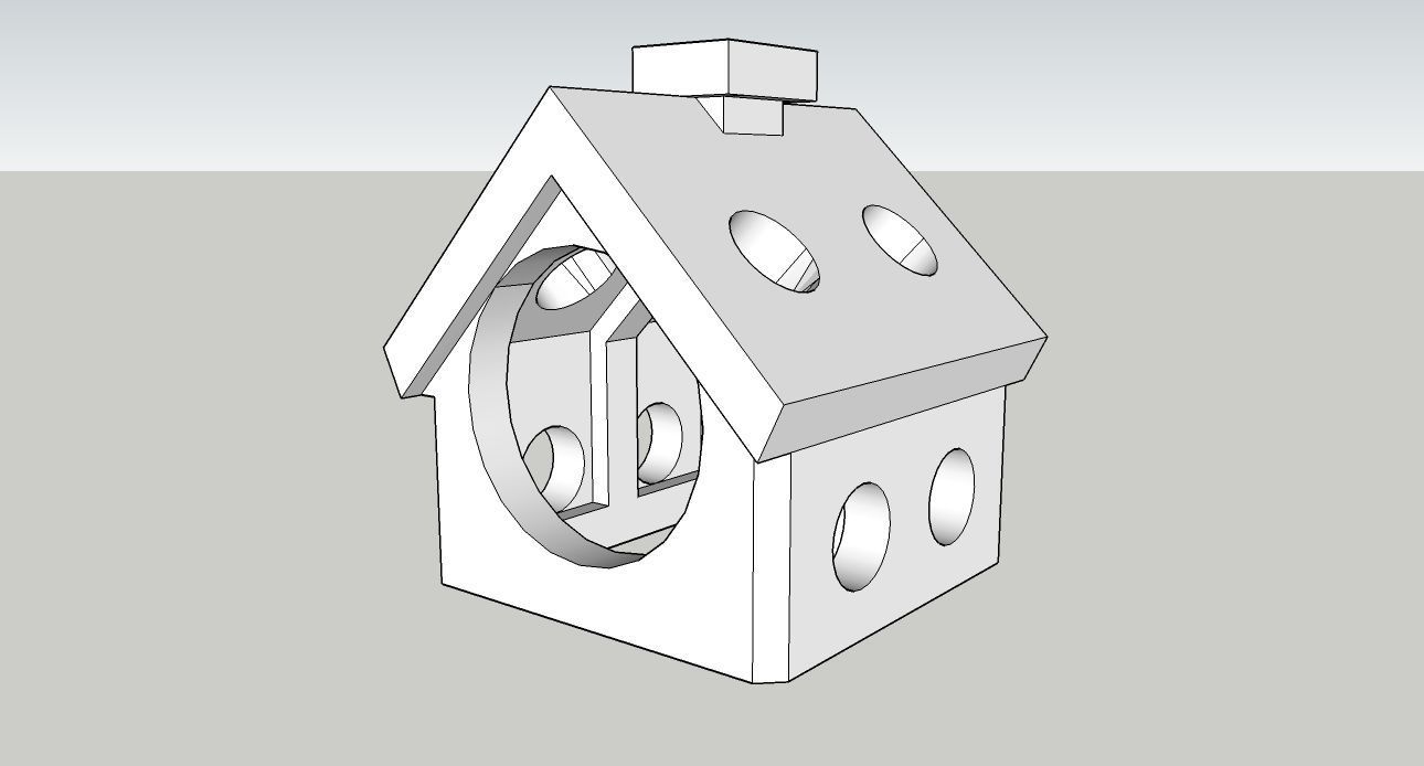 House for a boargame Free 3D print model_2