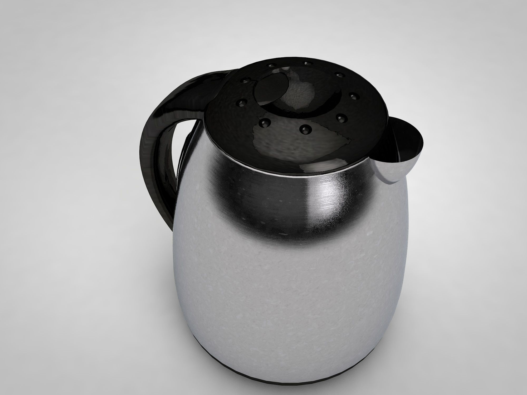 Kettle -high quality detailed model 3D model_1