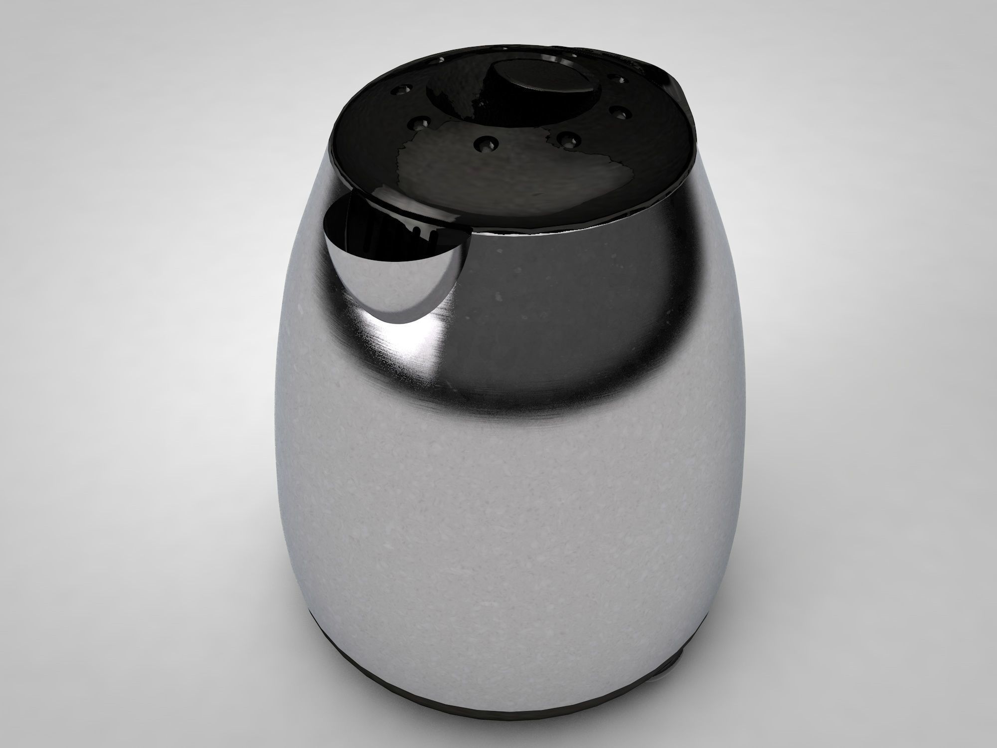 Kettle -high quality detailed model 3D model_2