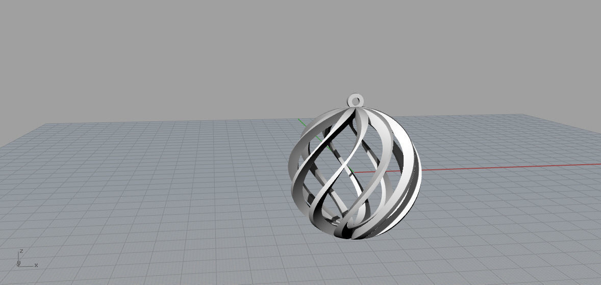 Christmas ornament 3D print model_3