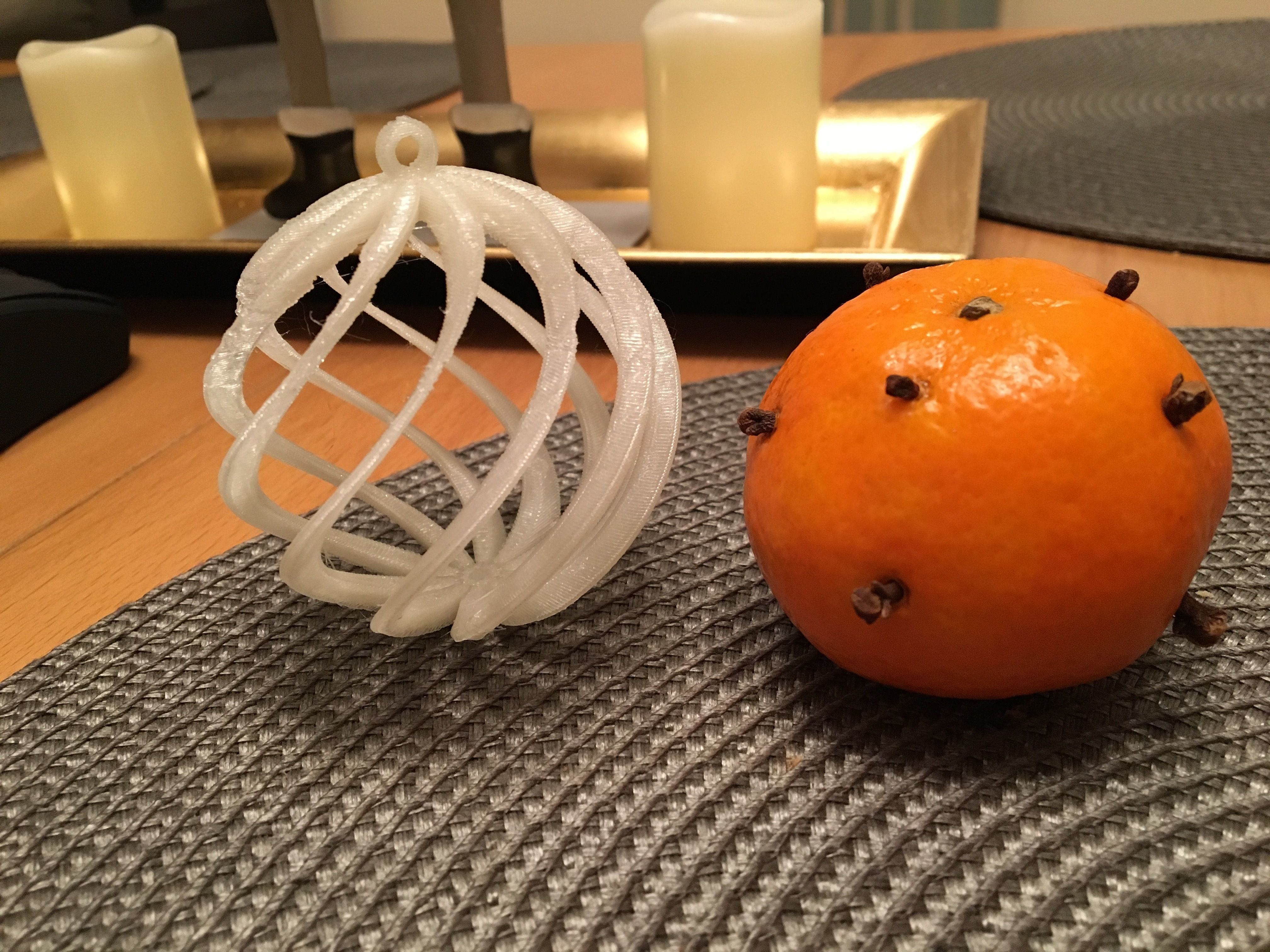 Christmas ornament 3D print model_1