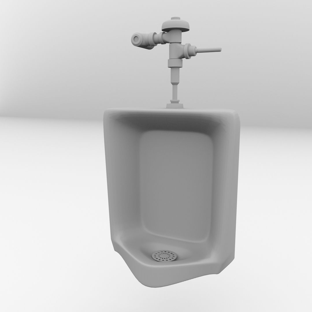 Urinal 3D model_3