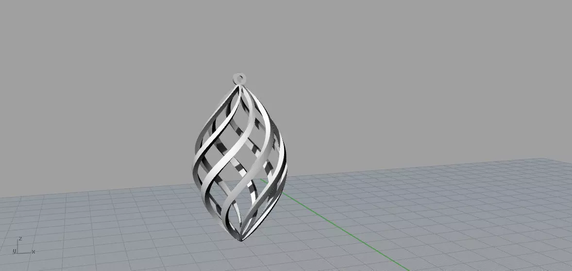 Christmas ornament 3D print model_0