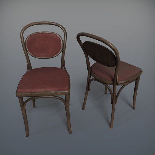 Wooden Chair Tonoval