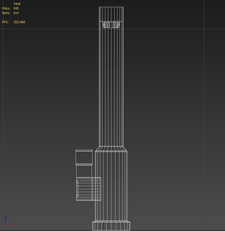 Stainless Steel Kitchen Sink Water Tap 3D model_14