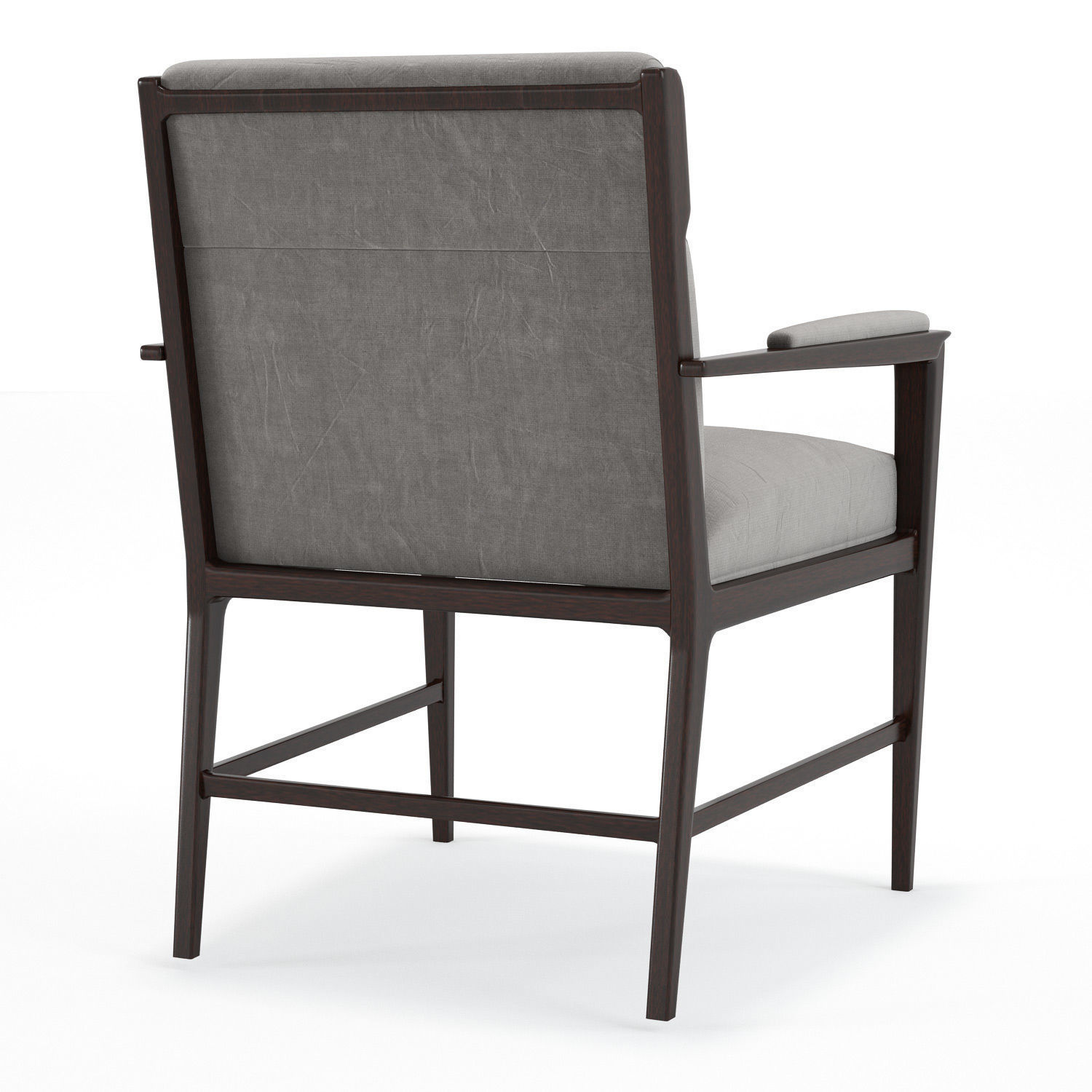 Luca Dining Arm Chair 3D model_2