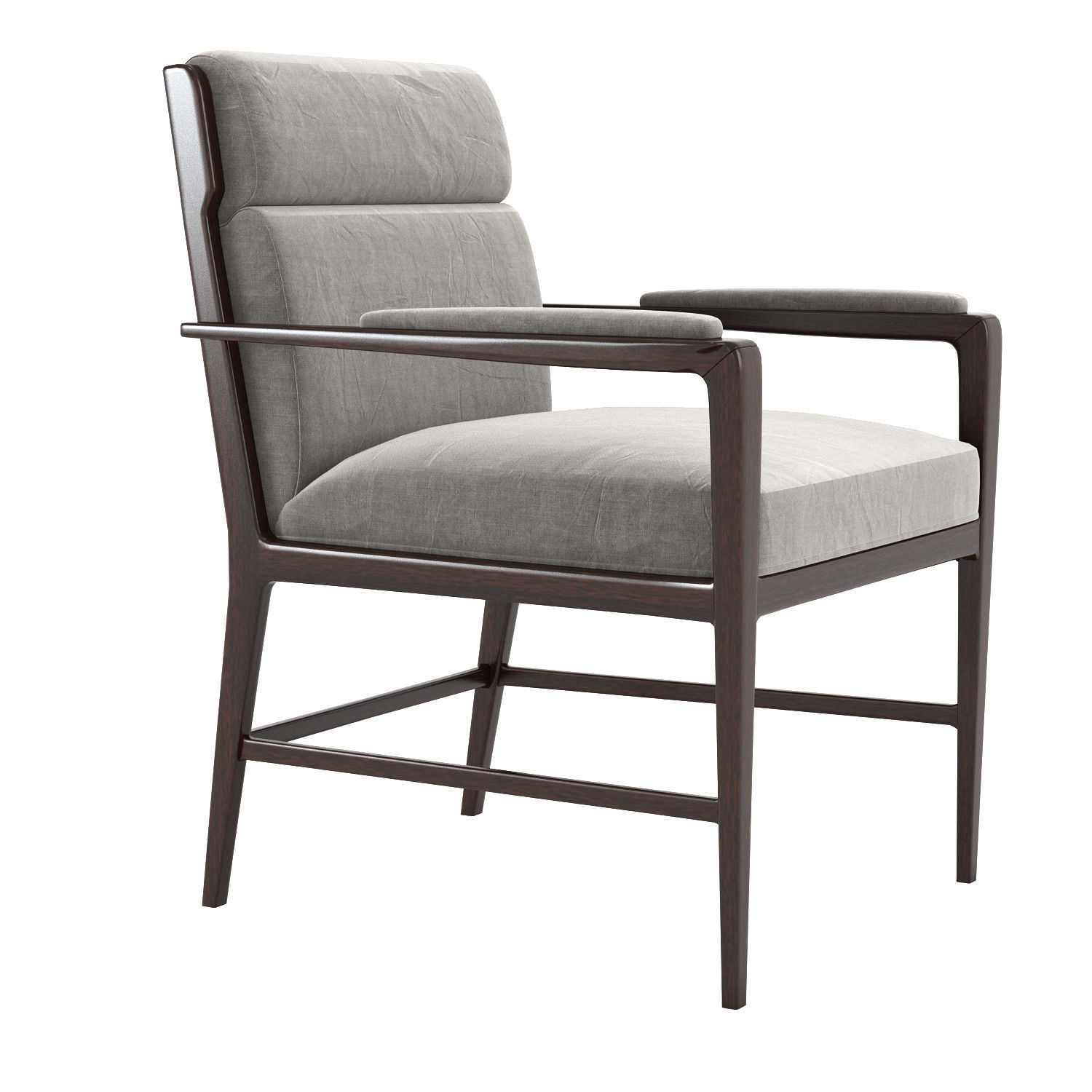 Luca Dining Arm Chair 3D model_1